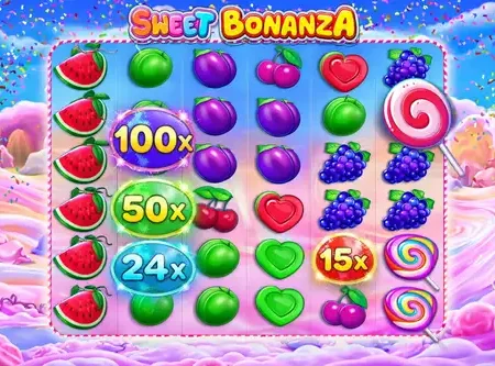 🍭سويت بونانزا لعبة بسيطة بأرباح كبيرة 🍭